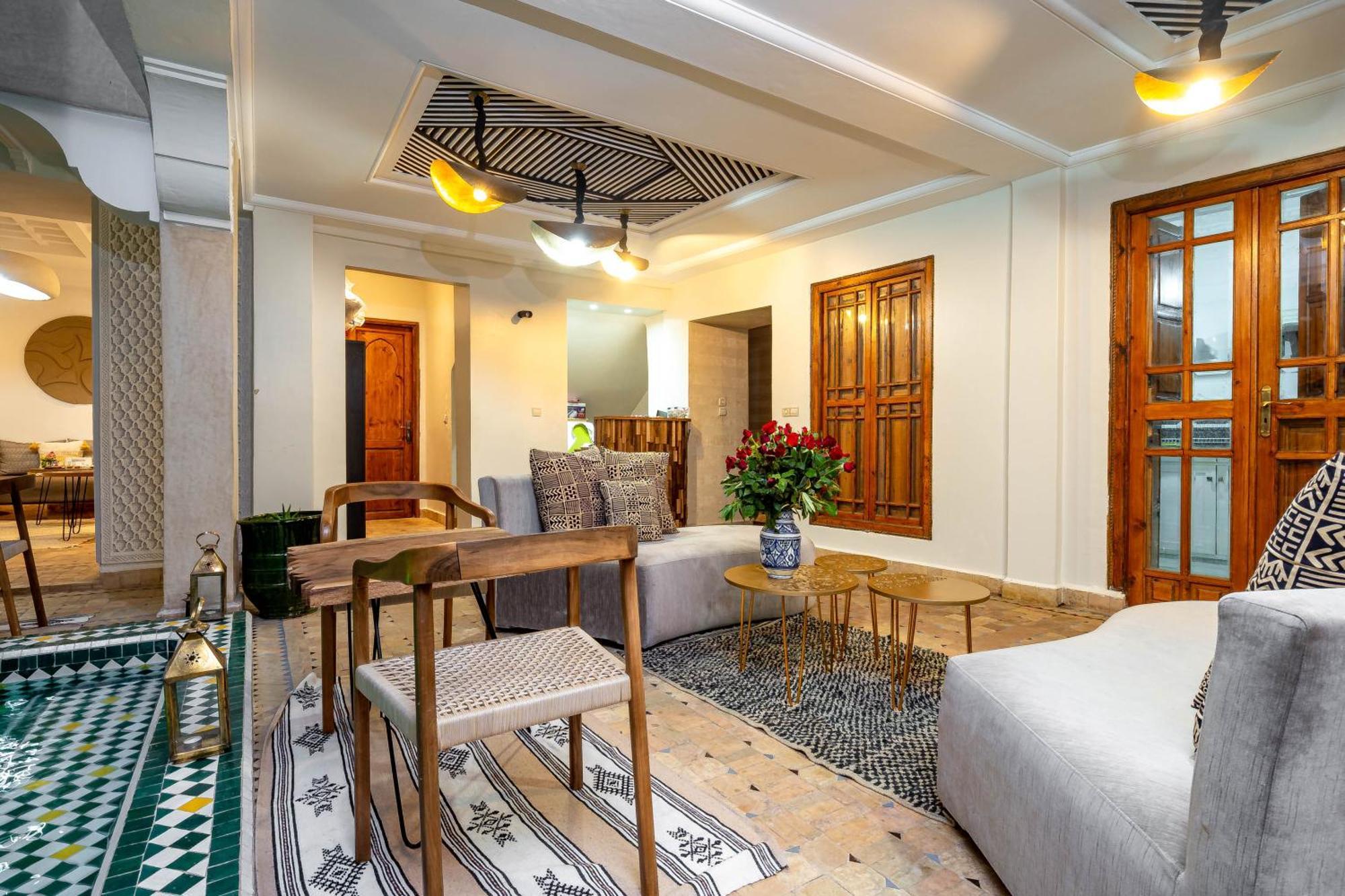 Riad La Croix Berbere Deluxe Марракеш Экстерьер фото