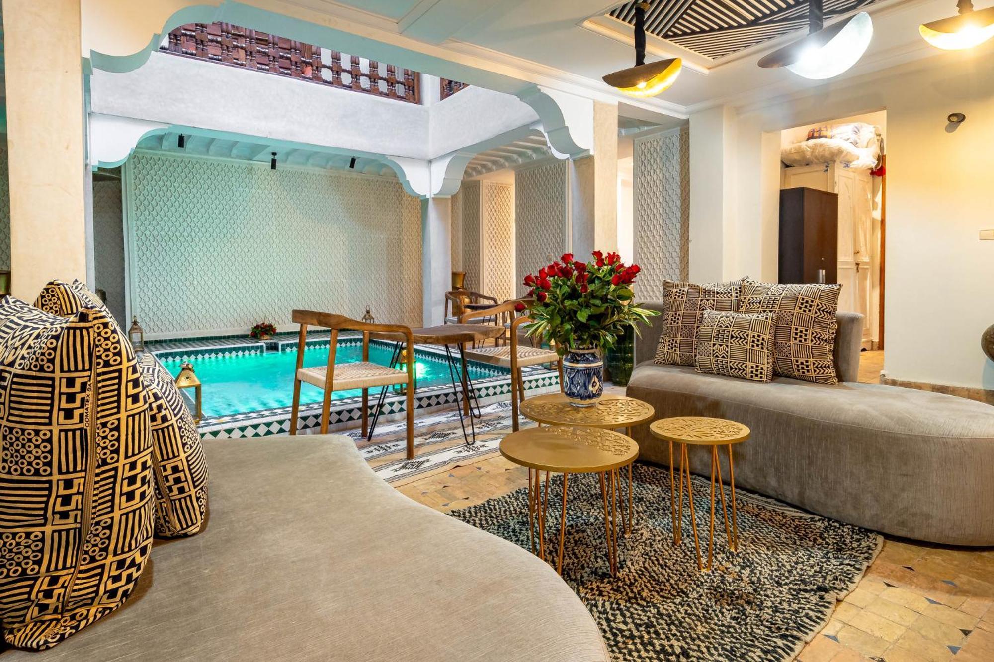 Riad La Croix Berbere Deluxe Марракеш Экстерьер фото